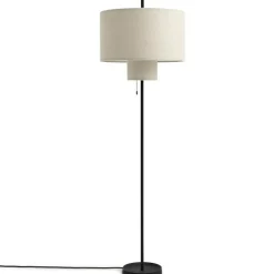 Margin Golvlampa, Svart / Beige