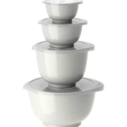 Margrethe Skålar 4 Delar, Vit