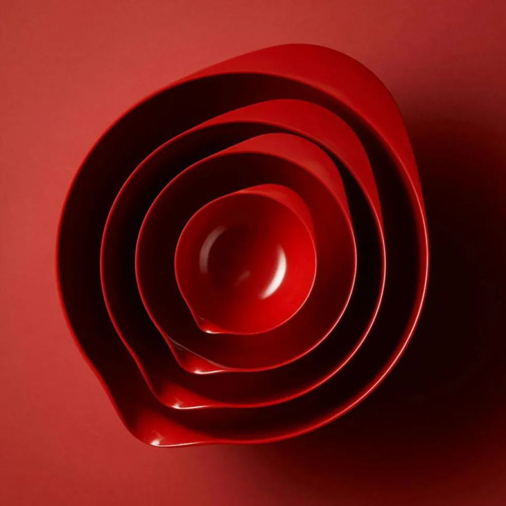 Margrethe Skålar 4 Delar, Vit