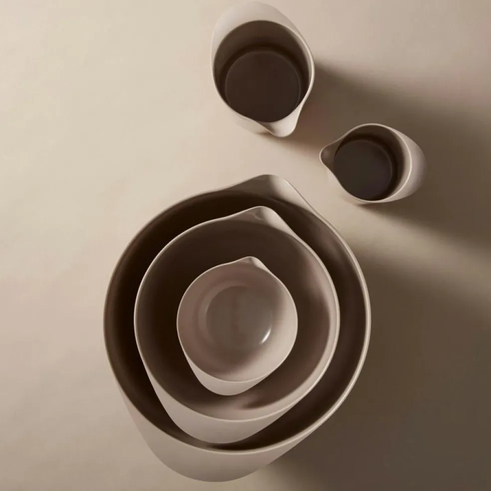 Margrethe Skålar 4 Delar, Vit