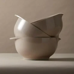 Margrethe Skålar 4 Delar, Vit