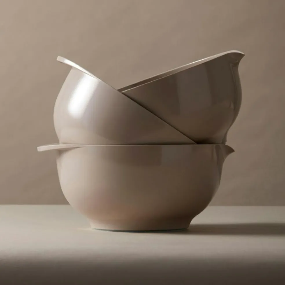 Margrethe Skålar 4 Delar, Vit