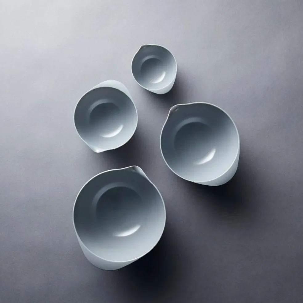 Margrethe Skålar 4 Delar, Vit