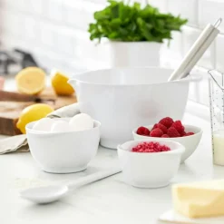 Margrethe Skålar 4 Delar, Vit