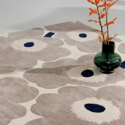 Marimekko Unikko Matta 140x200 cm, Orange Röd