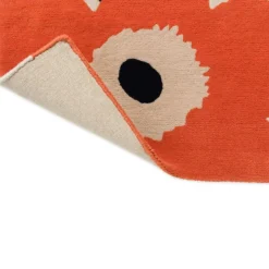 Marimekko Unikko Matta 140x200 cm, Orange Röd