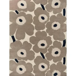 Marimekko Unikko Matta 140x200 cm, Orange Röd