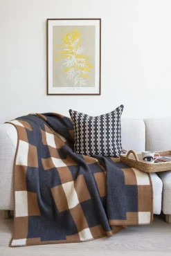 Brita Sweden Plädar & Filtar-Marta Pläd 130x180 cm, Grön