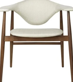 Masculo Matstol, Oljad Valnöt / Plain 0026