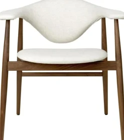 Masculo Matstol, Oljad Valnöt / Plain 0026