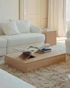 New Works Sängbord & Nattduksbord|Sängbord & Nattduksbord-Mass Sidobord Med Låda, Valnöt