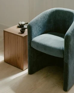 New Works Sängbord & Nattduksbord|Sängbord & Nattduksbord-Mass Sidobord Med Låda, Valnöt