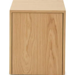 New Works Sängbord & Nattduksbord|Sängbord & Nattduksbord-Mass Sidobord Med Låda, Valnöt