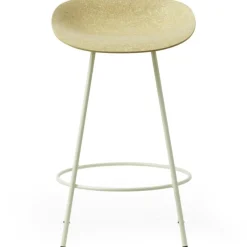 Normann Copenhagen Barstolar & Barpallar-Mat Barpall 65 cm, Seaweed / Cream