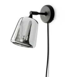 New Works Sänglampor|Vägglampor-Material Vägglampa, Svart Marmor