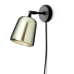 New Works Sänglampor|Vägglampor-Material Vägglampa, Svart Marmor