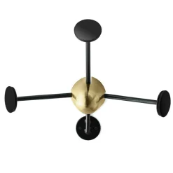 GUBI Garderober & Klädhängare-Matégot Klädhängare, Svart/Mässing