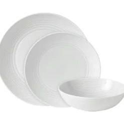 Maze White Middagsservis 12-pack