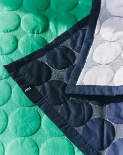 Mega Dot Överkast 195x245 cm, Sea Green