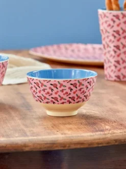 RICE Serveringsskålar-Melaminskål 30 cl, Sandy Flower