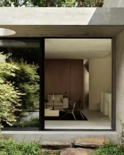 Ethnicraft Modulsoffor-Mellow Soffa Avslut Höger / Vänster Avtagbar Klädsel, Ivory