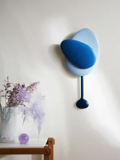 Design House Stockholm Väggklockor-Mellow Väggklocka, Blå