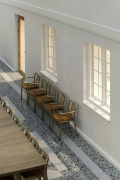 Audo Copenhagen Stolar-Merkur Karmstol, Svart Ek / Svart Läder