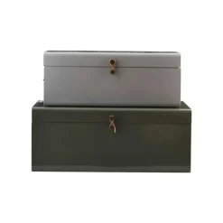 House Doctor Korgar-Metal Förvaringslådor 2-pack