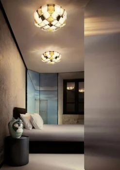 SLAMP Vägglampor|Plafonder-Mida Vägg-/Taklampa 50 cm, Guld