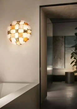 Mida Vägg-/Taklampa 67 cm, Platinum