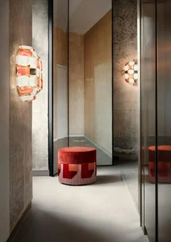 Mida Vägg-/Taklampa 67 cm, Platinum