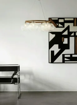 Nuura Ljuskronor & Takkronor-Miira 6 Circular Ljuskrona, Dark Bronze / Klar