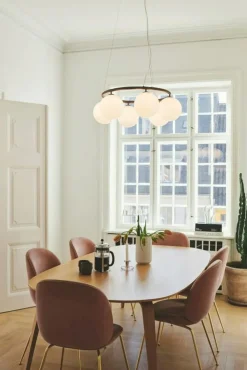 Nuura Ljuskronor & Takkronor-Miira 6 Circular Ljuskrona, Dark Bronze / Klar