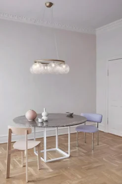 Nuura Ljuskronor & Takkronor-Miira 6 Circular Ljuskrona, Dark Bronze / Klar