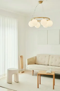 Nuura Ljuskronor & Takkronor-Miira 6 Circular Ljuskrona, Dark Bronze / Klar