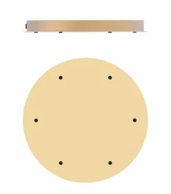 Miira 6 Ljuskrona 350 mm, Mässing / Opal