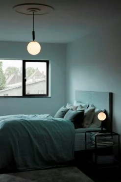 Miira 1 Pendel 200 mm, Mässing / Opal