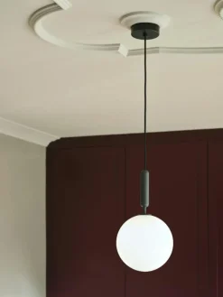 Miira 1 Pendel 200 mm, Mässing / Opal