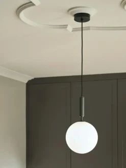 Miira 1 Pendel 200 mm, Mässing / Opal