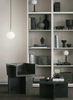 Miira 1 Pendel 200 mm, Mässing / Opal