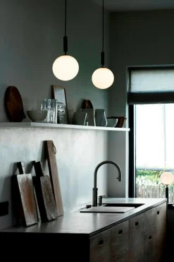 Miira 1 Pendel 200 mm, Mässing / Opal