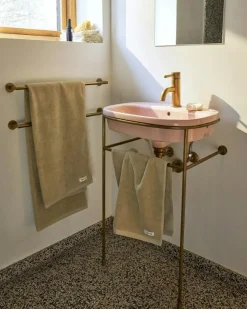 The Organic Company Handdukar & Badlakan-Mild Handduksset 50x80 / 70x140 cm, Pale Honey