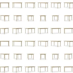 Decotique Matbord Och Barbord-Milo C12 Matbord 84x140 cm, Natur