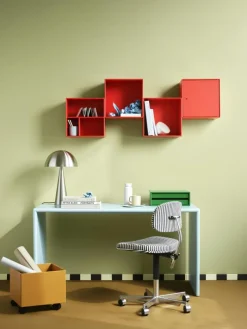 Montana Vägghyllor-Mini 1102 Hylla Med Fack, New White