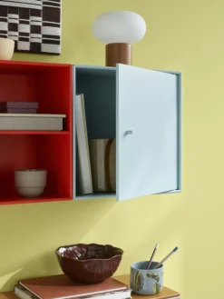 Montana Vägghyllor-Mini 1102 Hylla Med Fack, New White