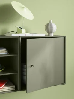 Montana Vägghyllor-Mini 1102 Hylla Med Fack, New White