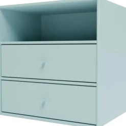 Mini 1006 Hylla Med Två Lådor, Amber