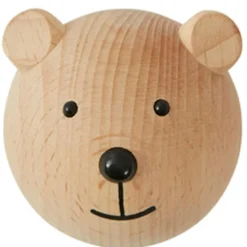 Barn OYOY Krokar & Galgar|Klädförvaring Barn-Mini Krok, Björn