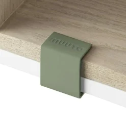 Mini Stacked Klämmor 5-pack, Dusty Green