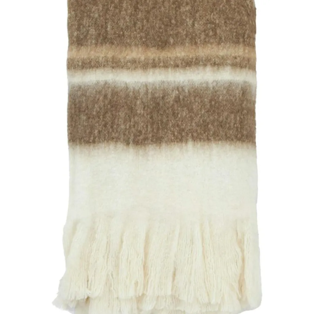 Boel&Jan Plädar & Filtar-Minou Pläd 130x170 cm, Brun / Beige